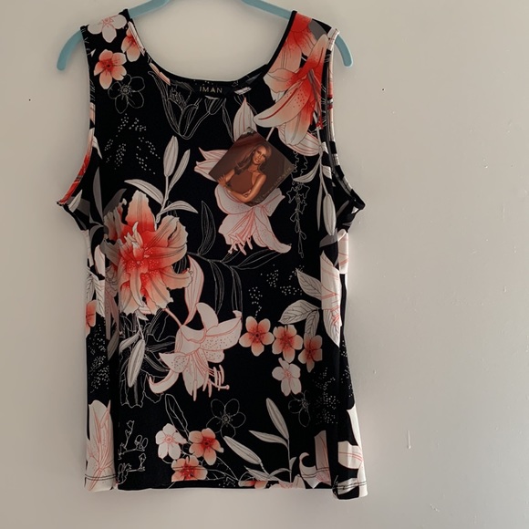 IMAN Tops - 2 FOR $18 IMAN TOP (TANK), SIZE LARGE